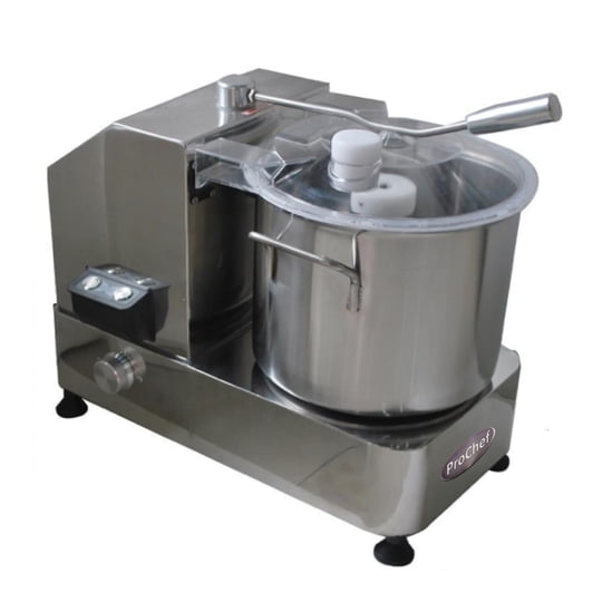 Procesador De Alimentos Prochef 6 Litros Hr-6. Acero Inox.