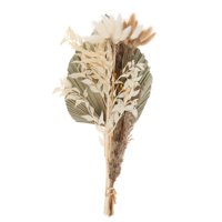 Magideal - Hojas S Pampas Grass 40Cm Bundle Branches Palm Reed Bouquet Mixto Para Fiesta Boda Fotografía Arreglos Florales Decoración Conjunto A