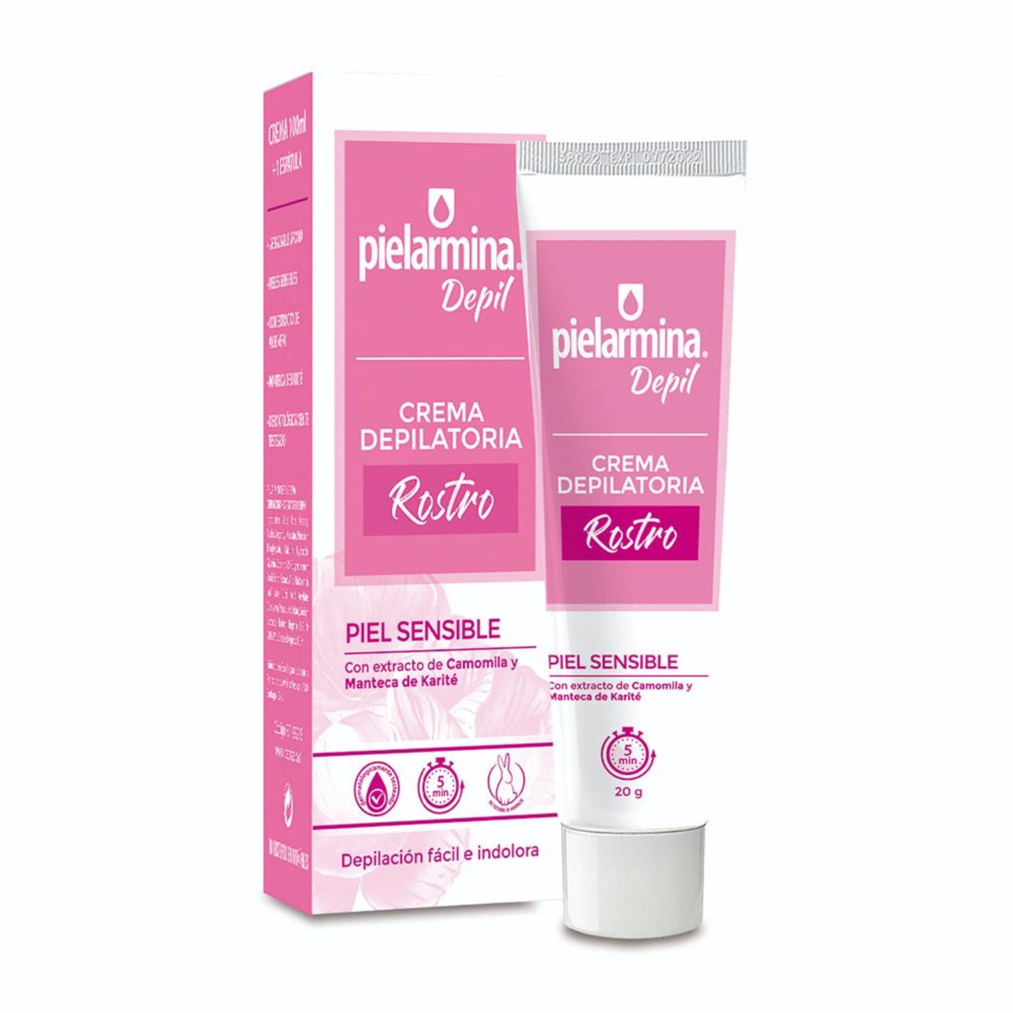 Crema Depilatoria Facial Piel Sensible 20 Grs 20 g Pielarmina