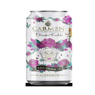 Espumante Moscato Frida Kahlo 12° Lata 250 Ml Carmen
