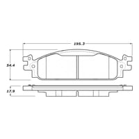 Pastillas Freno Para Auto Pqpro 500.15080