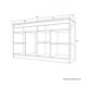 thumbnail image 5 of Rack 60 Pulgadas Murillo Nogal, 5 of 8