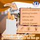 thumbnail image 3 of Bolsas de papel blancas desechables MT Products, capacidad 3,6 kg, paquete de 1000, 3 of 3