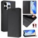 thumbnail image 1 of Funda Billetera con Soporte para iPhone 16 Pro Bloqueo RFID Plegable Negro, 1 of 6