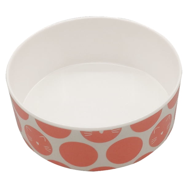 Cuenco de melamina para mascotas, suministros para gatos, bandeja de comida para gatos, cuenco para gatos, cuenco protector para el cuello para perros