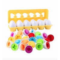 Atlas - 12 Huevos Puzzle Juguete Didáctico