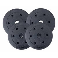 Linea Sport - Set De 4 Disco Pvc 7.5Kg C/U Preolímpico