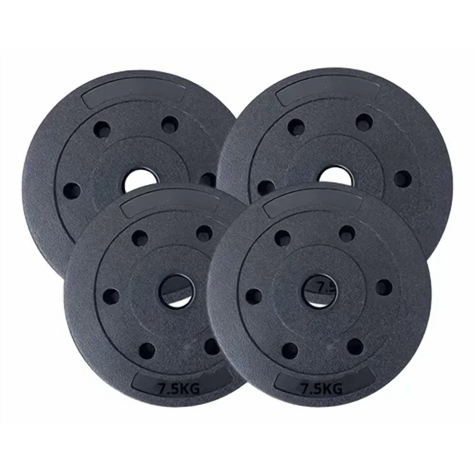 Linea Sport - Set De 4 Disco Pvc 7.5kg C/u Preolímpico