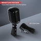 thumbnail image 2 of Micrófono vocal Pyle Classic Retro Dynamic Black, 2 of 7
