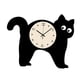 thumbnail image 3 of Reloj de pared de animales decoraciones decorativas decoraciones de la sala de pared reloj de gato reloj para niños salón de la oficina aula guardería 30cmx24cm, 3 of 5