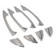 thumbnail image 5 of Lote De 8 Cubiertas Cromadas Para Manijas De Puertas Para W166 W117 W246, 5 of 5