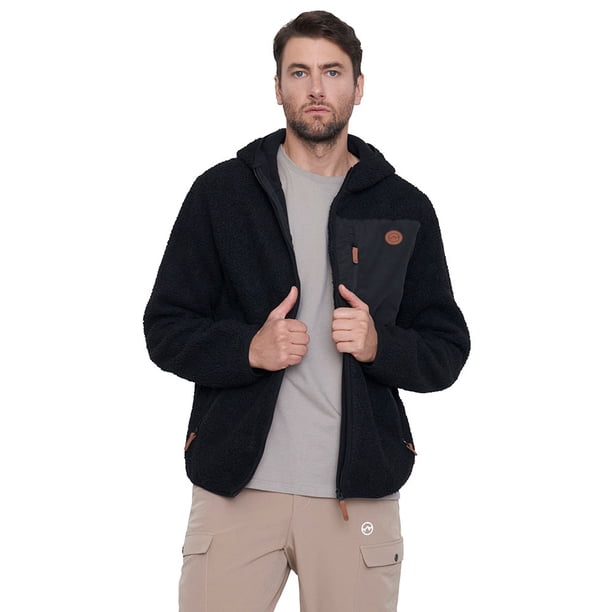 Polar Outdoor Hombre Sherpa Negro Corona