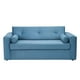 thumbnail image 1 of Sofa Vivo 3c Felpa 30 Azul Petroleo, 1 of 5