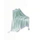 thumbnail image 1 of Manta Con Borlas Y Estampado Geometrico De Rombo Color Verde, 1 of 4