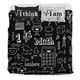 thumbnail image 1 of Math Formula Quilt Duvet Cover Set Super Children Kids Bed Linen3-Piece Bedding Set, 1 of 5