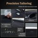 thumbnail image 5 of Cubre Tablero KEYOOG para Tacoma 2016-2023, Franela, Negro, 5 of 7