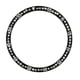 thumbnail image 4 of Círculo De Protección De Ajuste De Escala De Metal Para Samsung Galaxy Watch Negro-B (42 Mm), 4 of 5