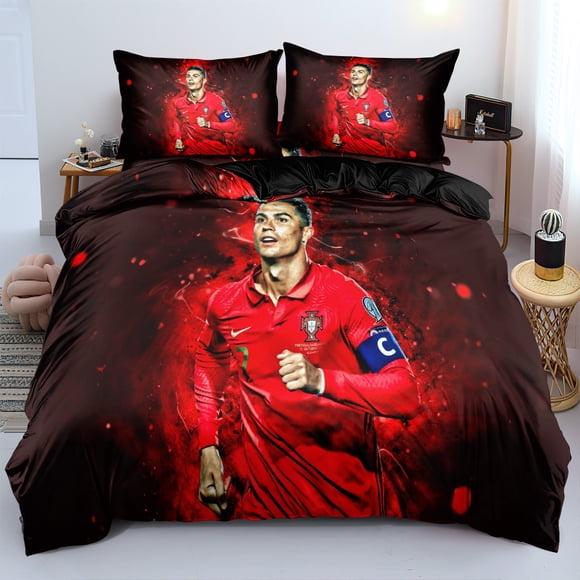 M-a-s-s-e-y Three-Piece Bedding Set