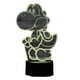 thumbnail image 4 of Lampara Ilusion 3d Yoshi De 7 Colores Base Touch, 4 of 7