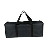 Bothyi - Organizador De Sombreros Con Asas De Transporte Dobles, Soporte Para Gorras De Béisbol Para Viajes En Casa, Negro