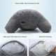 thumbnail image 5 of Almohada para esposo, color gris, original almohada de lectura para sillón, espuma viscoelástica triturada, cojín grande para salón, respaldo para adultos con brazos, cómodo soporte para la espalda, f, 5 of 5