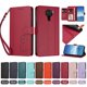 thumbnail image 4 of Funda Cartera Trébol para Xiaomi Redmi Note 9 4G con Ranuras Tarjetas y Carga Inalámbrica Rojo, 4 of 6