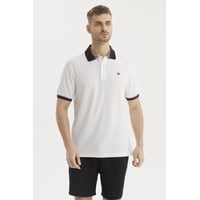 Fashionspark - Polera Hombre Cuello Polo Blanco