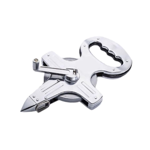 Ioensy - Cinta Métrica Práctica, Robusta, Portátil, Resistente A La Corrosión, Herramienta De Medición De Cabeza Cónica De 100 M