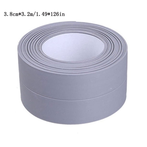 Transform Your Bathroom with Our Waterproof PVC Self-Adhesive Sealing Strip Tape! Perfect for Sinks, Bathtubs, and Toilets.