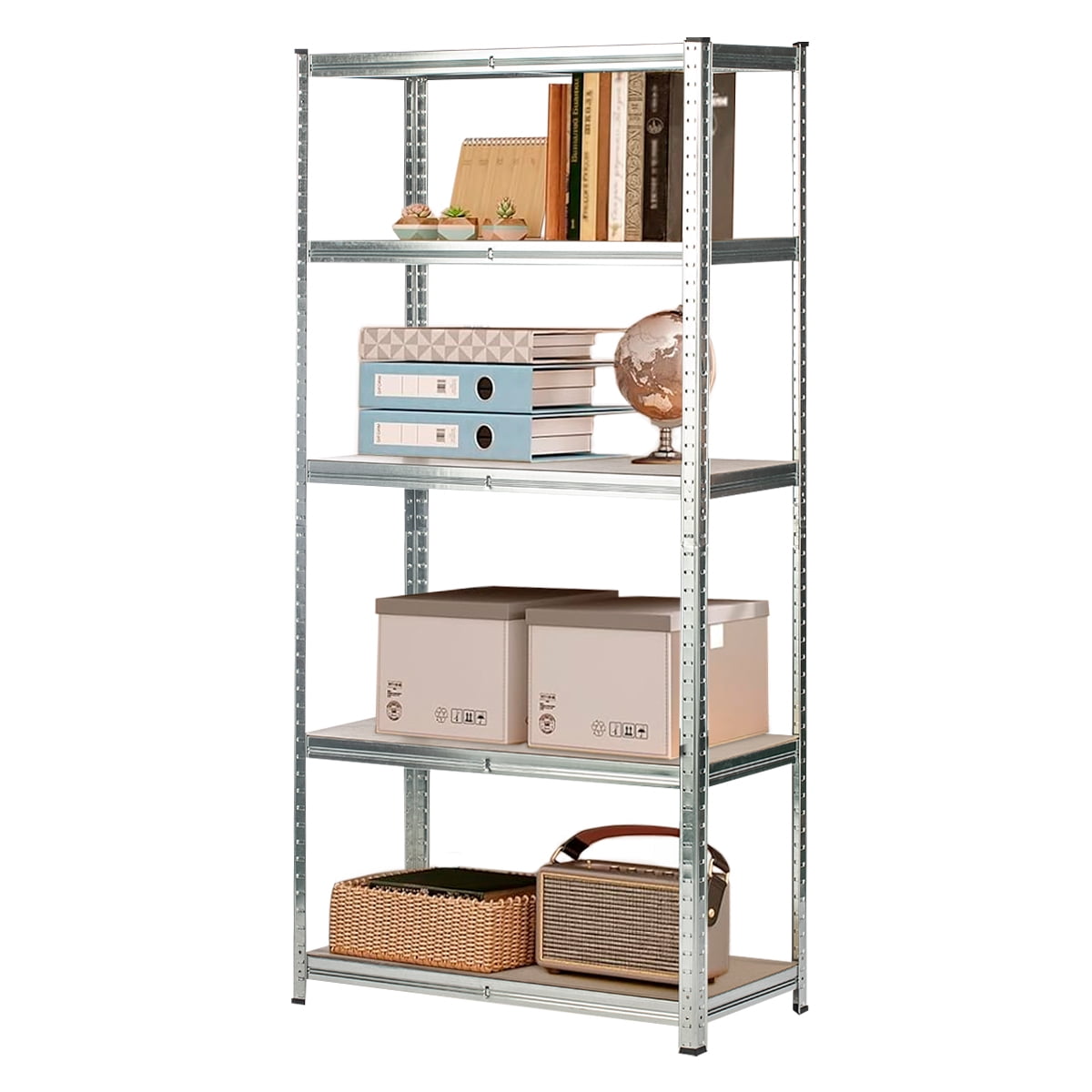 Estante Rack Metálico Decoteam 5 Estantes 180 X 90 X 40