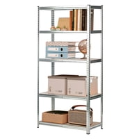 Estante Rack Metálico Decoteam 5 Estantes 180 X 90 X 40