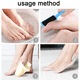 thumbnail image 4 of 6 limas de pedicura para pies, removedor de callos con raspador de doble cara para piel muerta, exfoliante para pies., 4 of 5