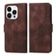 thumbnail image 5 of Carcasa FOXDOCK iPhone 14 Pro de cuero PU, diseño acolchado clásico, protección contra caídas y rayones, 5 of 5