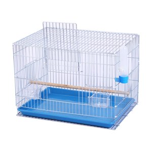 Ioensy - Jaula Para Pájaros, Suministros Para Mascotas Con Taza De Comida, Casa Para Loros, Pinzones, Periquitos