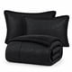 thumbnail image 2 of CUBRECAMA MARTINÉ MICROFIBRA EMBOSSED SONYA CON SHERPA 2 PLAZAS NEGRO – 230 X 250 CM, 2 of 3