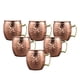 thumbnail image 4 of Taza caliente del viaje del té del chocolate del café de la bebida de la mula de Moscú del acero inoxidable 6pcs, 4 of 5