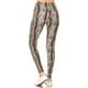 thumbnail image 4 of Saronite Leggings de Yoga de Cintura Alta y Largo Completo con Estampado de Piel de Serpiente (para Mujer), 4 of 4
