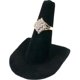 thumbnail image 2 of 5 expositores de joyas de terciopelo negro para anillos, 2 of 4