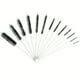 thumbnail image 2 of 12pcs, Reusable Straw Cleaning Brushes, Bottle Test Tube Long Straw Cleaning Brush, Nylon Washing Cleaner Tool, Reusable Bottle Straw Brush In Different Size (White-Black,12 Pieces), 2 of 4