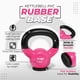 thumbnail image 3 of Kettlebell Yes4All recubierta de vinilo con base de goma de 2.3 kg (5 lb), 3 of 8