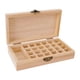 thumbnail image 1 of Estante Para Aceites Esenciales De 25 Rejillas, Soporte De Madera Para Aceites Esenciales De Sobremesa Para Baño, 1 of 3