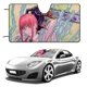 thumbnail image 1 of Chainsaw Man Parasol para Parabrisas Delantero Protector Plegable, Visera Solar para Auto Bloquea Rayos UV Mantiene tu Vehículo Fresco140cm*76cm, 1 of 6