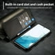 thumbnail image 2 of Premium Leather Wallet Case with Carbon Fiber Pattern for Samsung Galaxy S23 Ultra S22 S21 FE Ultra S20 FE S10 Plus A54 A53 A52 A52s A51, 2 of 3