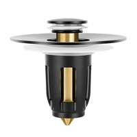 Magideal - De Drenaje De Núcleo De De Material Acero Inoxidable, Tapón De Cabellero, Colador De Drenaje De Fregadero De Núcleo De Latón Para Orificios De Drenaje