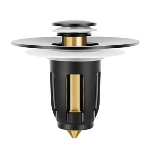 Magideal - De Drenaje De Núcleo De De Material Acero Inoxidable, Tapón De Cabellero, Colador De Drenaje De Fregadero De Núcleo De Latón Para Orificios De Drenaje