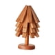 thumbnail image 1 of Mantel Individual De Madera Con Forma De árbol Para Agarraderas, Cuencos Y Utensilios De Cocina, 4 Unidades, De Palisandro, 1 of 3