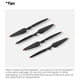 thumbnail image 2 of Hélices para drones DJI Air 3 de fibra de carbono de bajo ruido, 8 piezas, 2 of 3