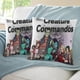 thumbnail image 3 of Comandos Criatura Fundas de almohada de terciopelo con tema, regalos de funda de almohada, decoración para el hogar, cojín de lanzar, regalo de cumpleaños para fans y parejas.66*66cm., 3 of 6
