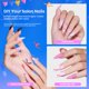 thumbnail image 2 of Kit de uñas Beetles Tipex Gel Medium Stiletto, 224 puntas con pegamento, 2 of 9