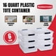 thumbnail image 3 of Contenedores de almacenamiento Rubbermaid Cleverstore 17 L (paquete de 6), 3 of 9